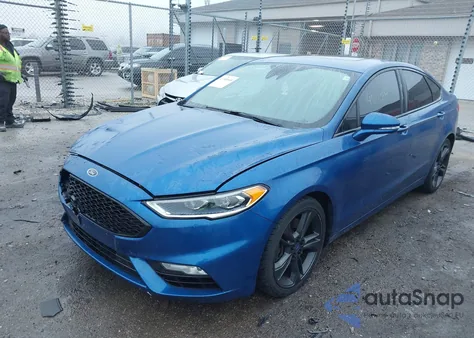 2017 Ford Fusion Sport из США, поврежденный, VIN 3FA6P0VP6HR167010